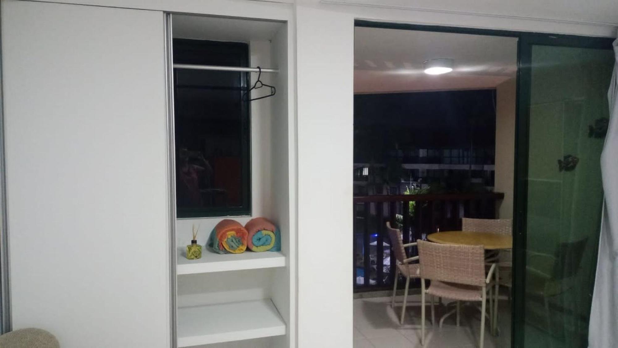 Estudio Marulhos, Varanda Com Vista De Mar E Parque Aquatico, A Beira-Mar Mar De Muro Alto, Com Wi-Fi, Restaurante, Estacionamento E A 10' De Pôrto das Galinhas Esterno foto